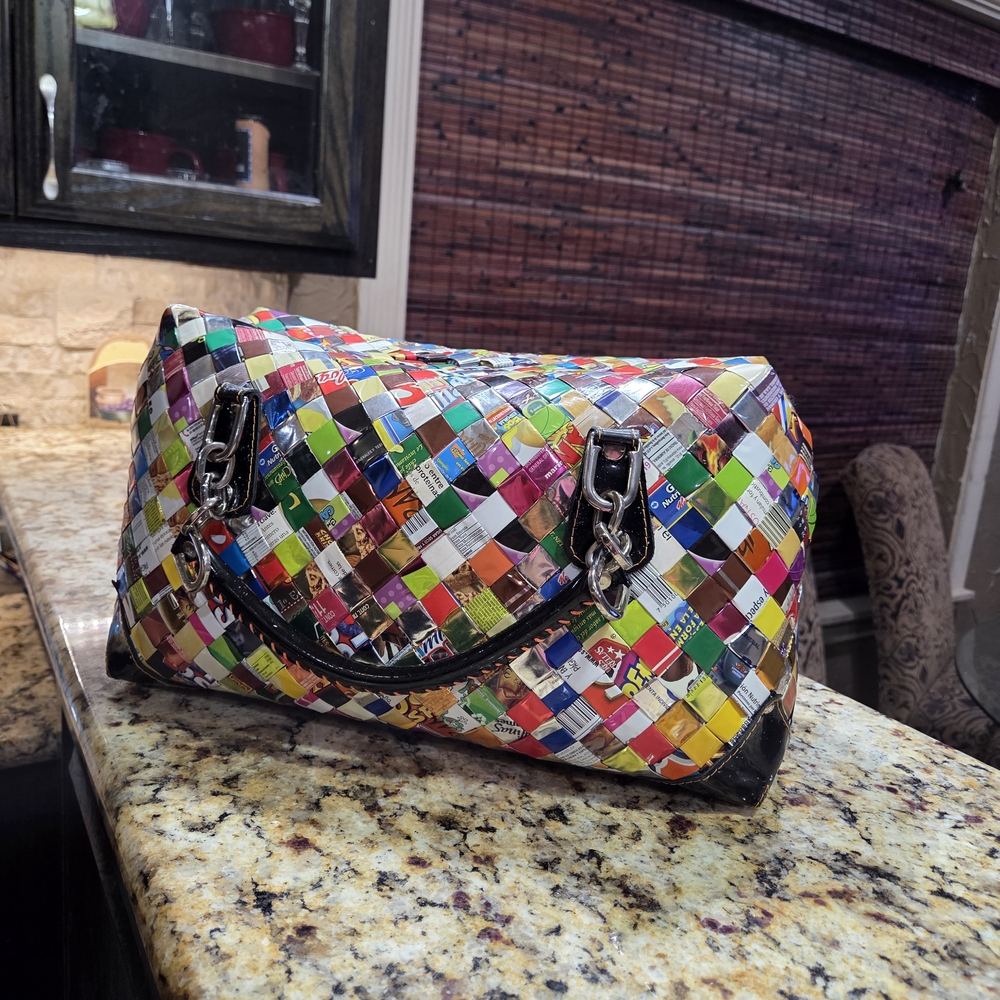 Nahui Ollin Colorful Woven Women's Bag